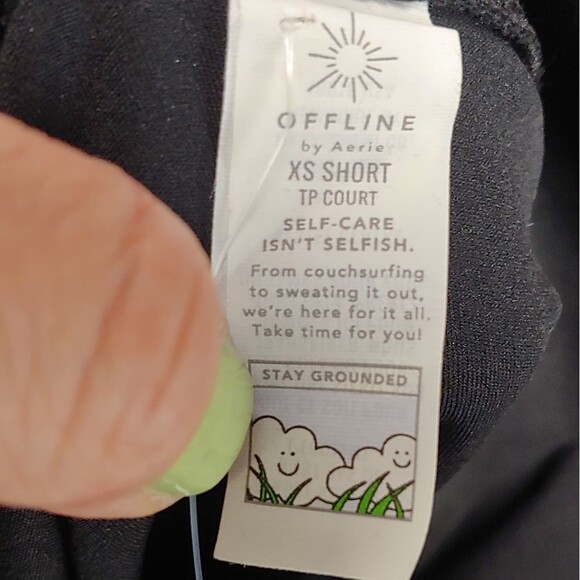 OFFLINE by Aerie 7/8 High-Rise Short Inseam Active Leggings Sz XS TP NEW - Picture 8 of 10